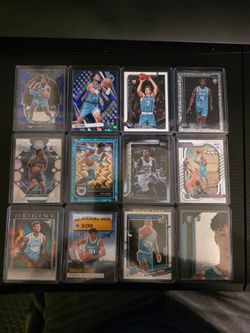 Charlotte Hornets sports card lot
