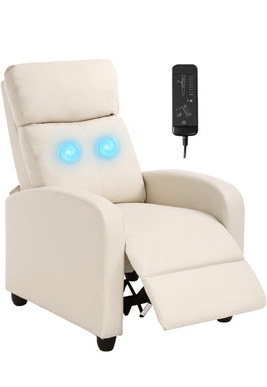 New Lumbar Massage Chair in Faux Leather...look through all pictures