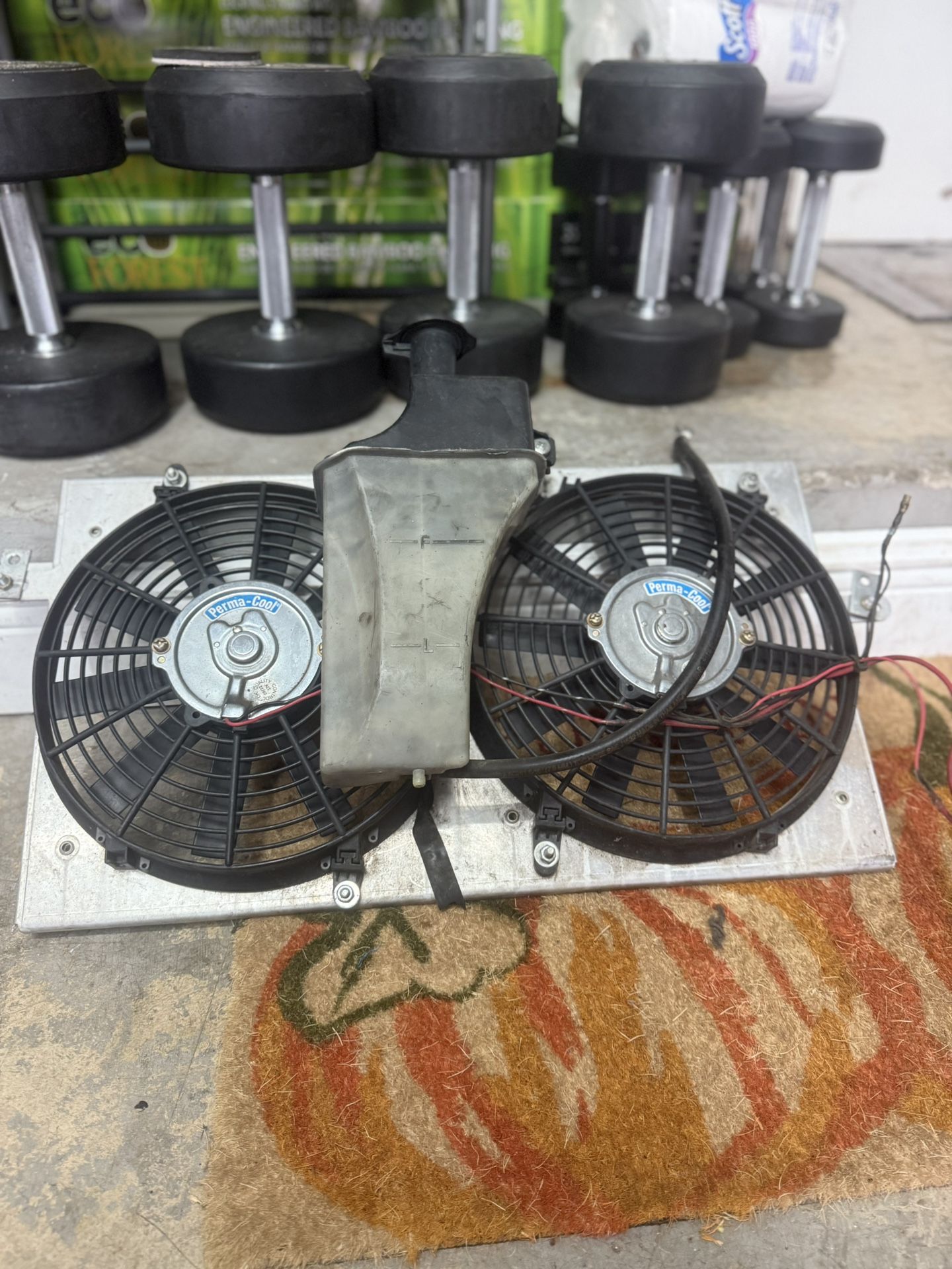 Genesis Coupe performance Radiator Fans