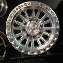 17x9 arena Rims 8 lug 8x170 On New Tires 35 1250 17