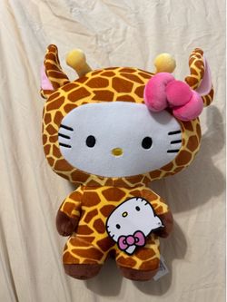 Hello Kitty, giraffe disguise plush 12 inch