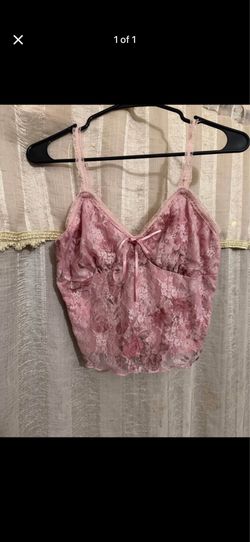 Pink floral top