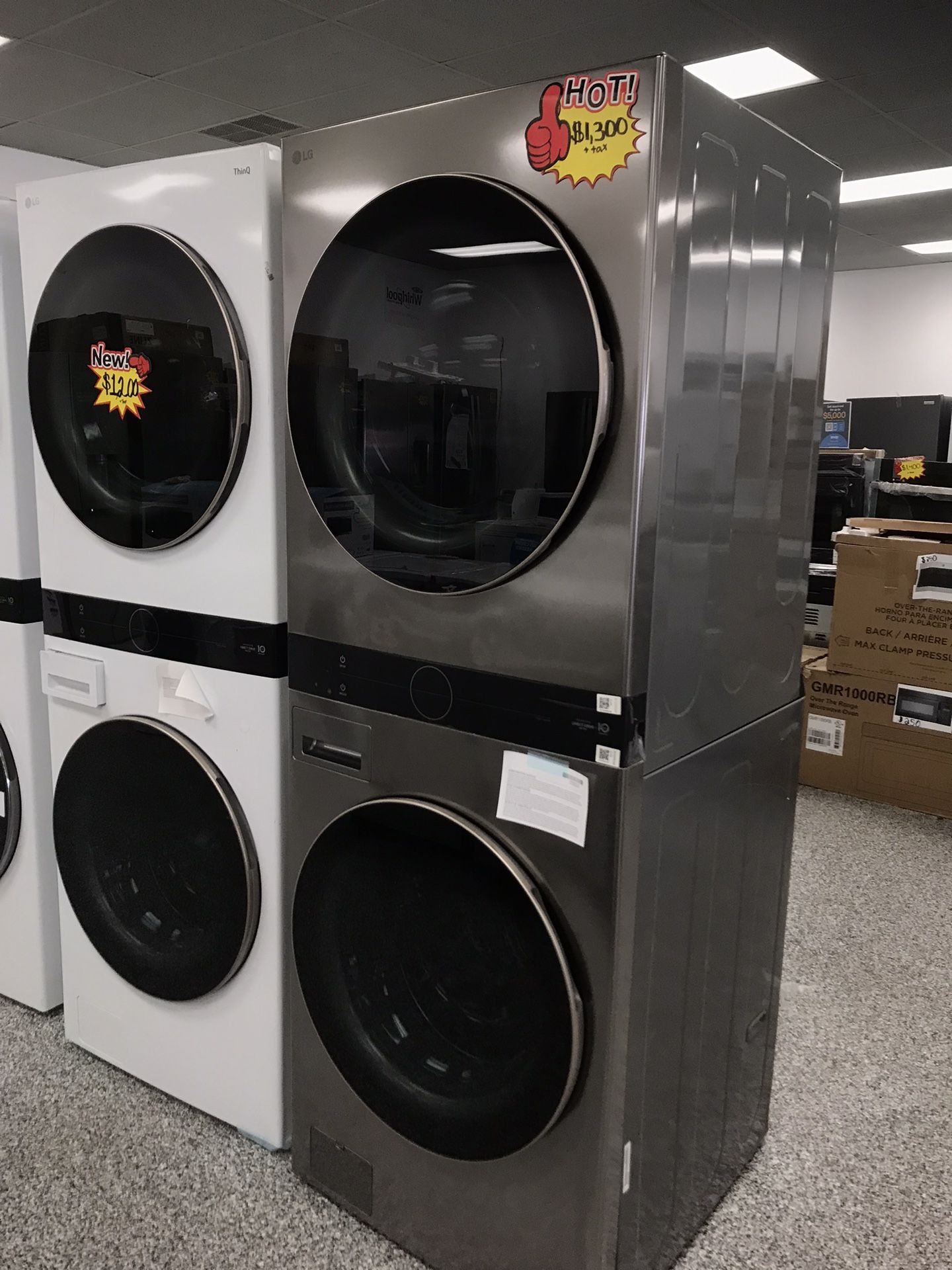 Washer/ Dryer LG Tower 