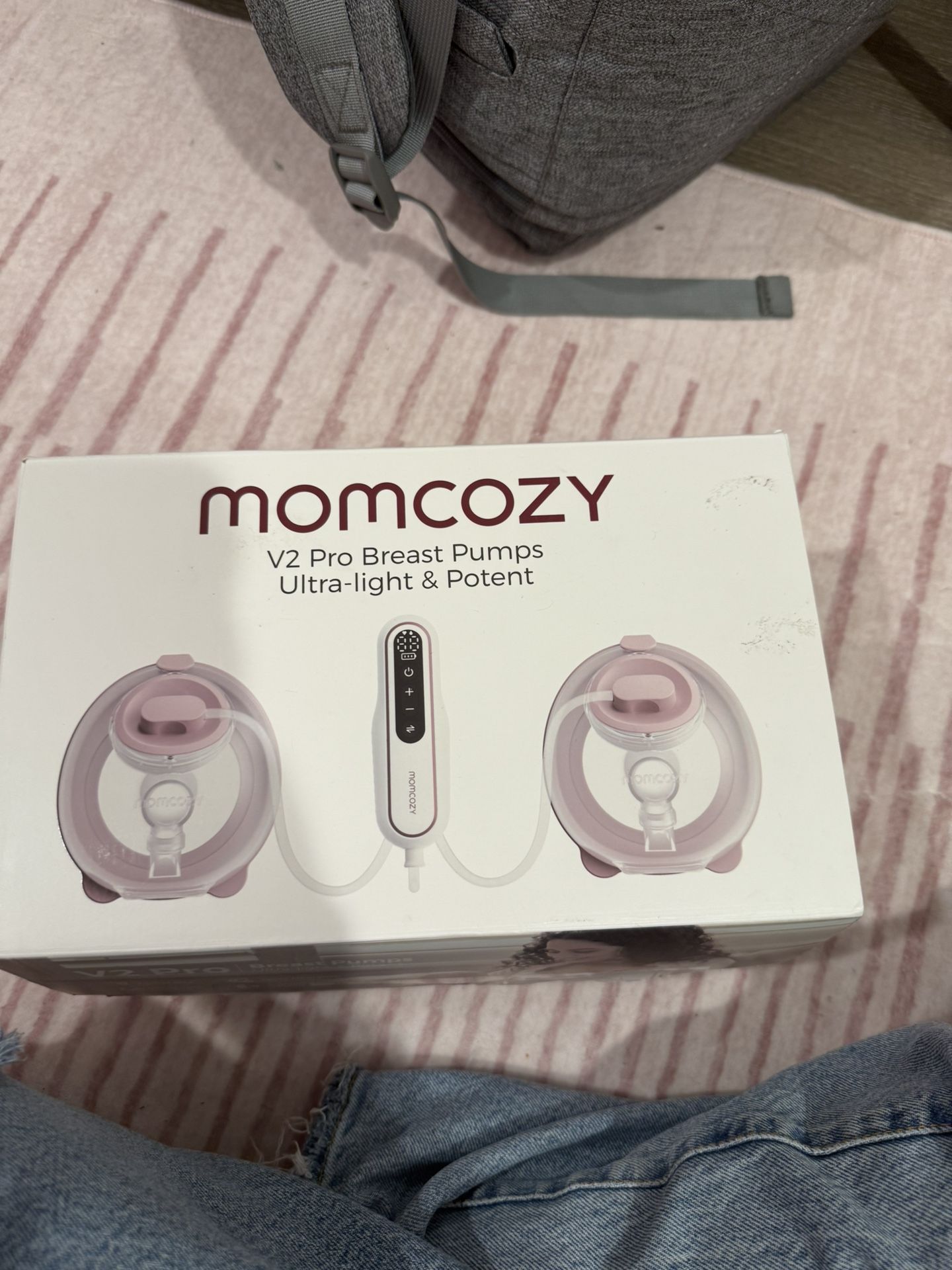 MomCozy V2 Pro Breast Pumps Ultra-light & Potent
