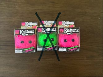 Nee Doh Knittens Squish Toys