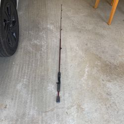 Zebco  slingshot Fishing Rod two piece 5’ 6”