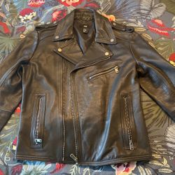 Leather Jacket - Motorcycle 