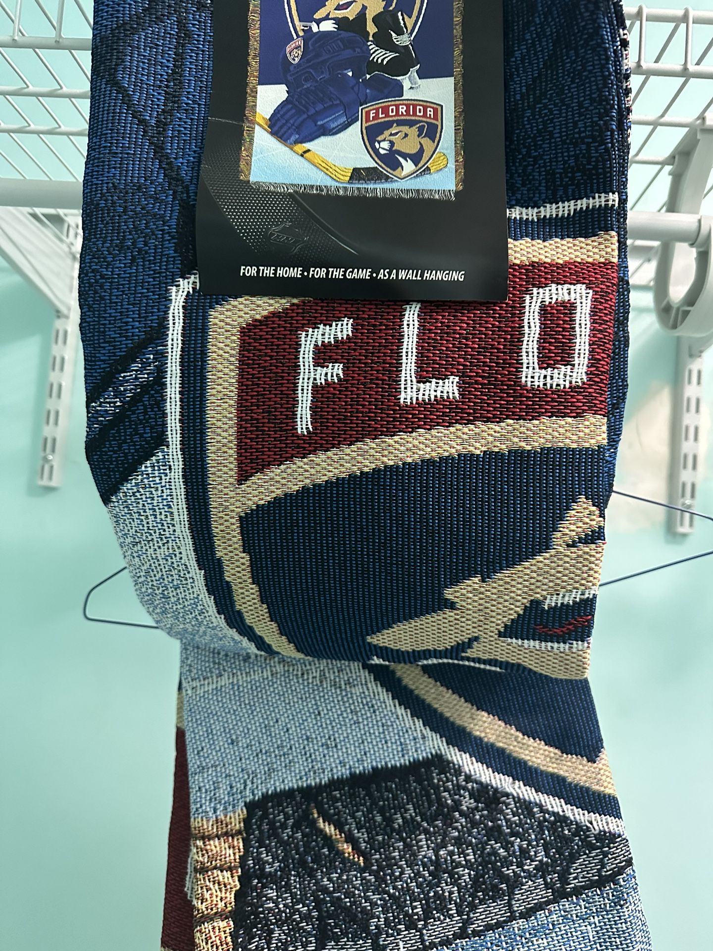 Florida Panthers Team Logo Throw/Blanket Brand New. Bought At Panthersland The Official Team Store