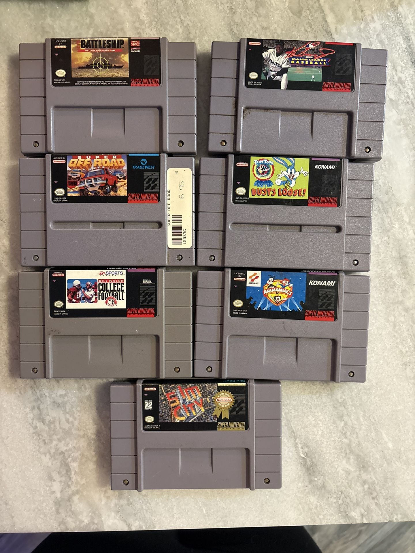 Super Nintendo Games