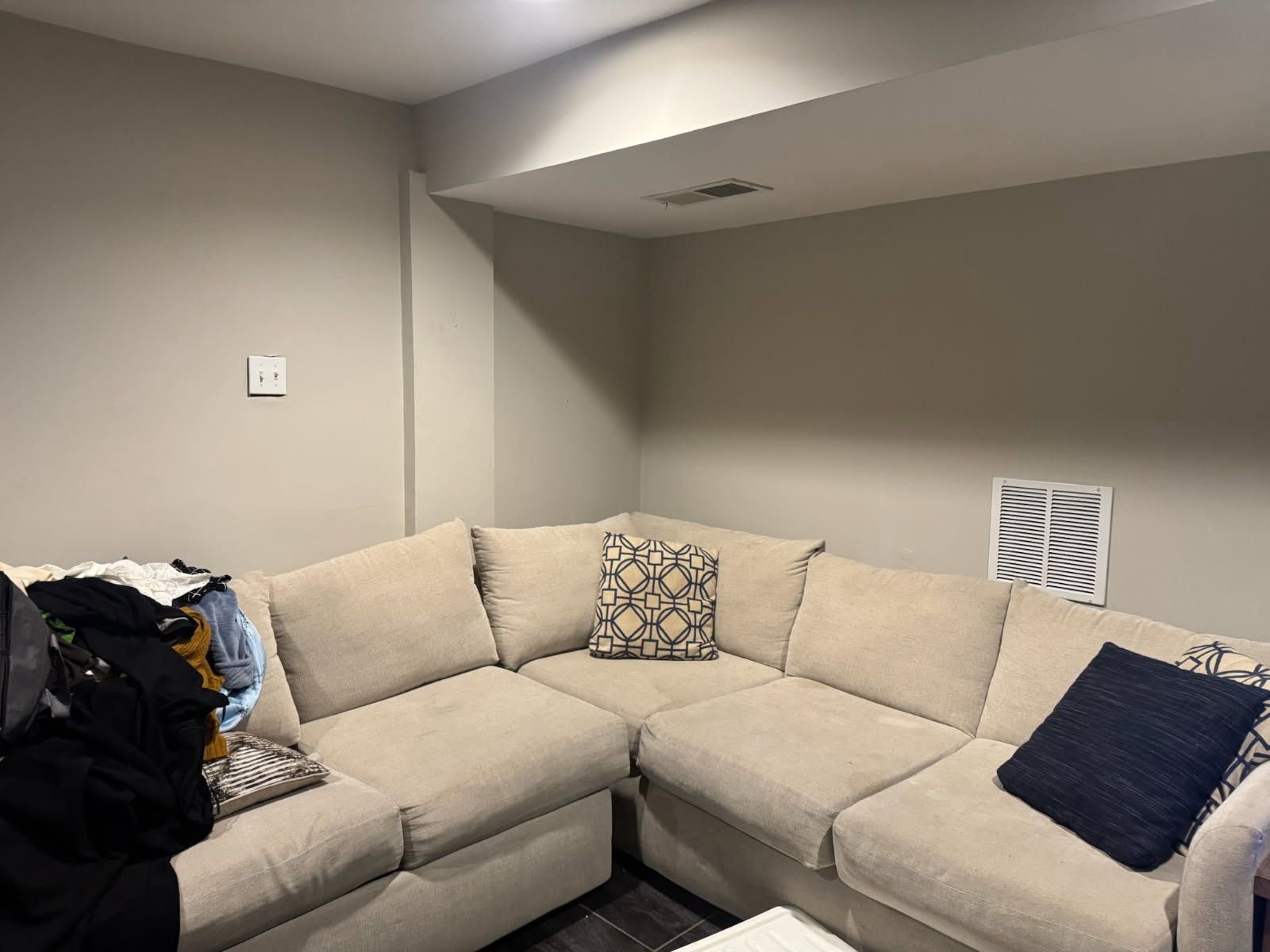 White Sectional Couch