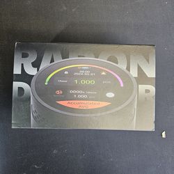 Radon Detector Monitor w/ Touchscreen, Audible Alarm, Fast 10-Min Readings