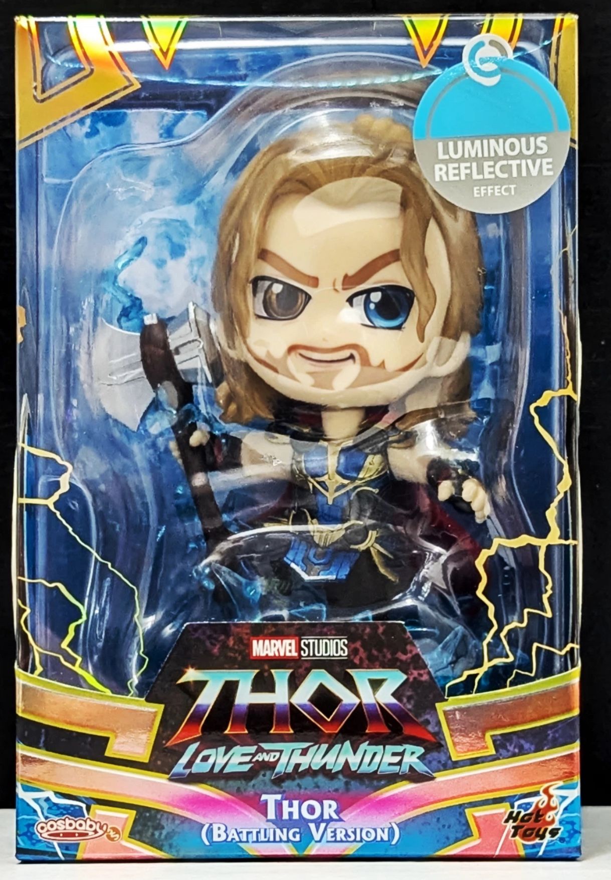 Marvel Studios THOR Battling Version Love & Thunder Mini Bobble head
