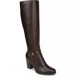 Naturalizer Kamora Wide Calf High Shaft Boots Brown Chocolate Women’s US 7.5 M