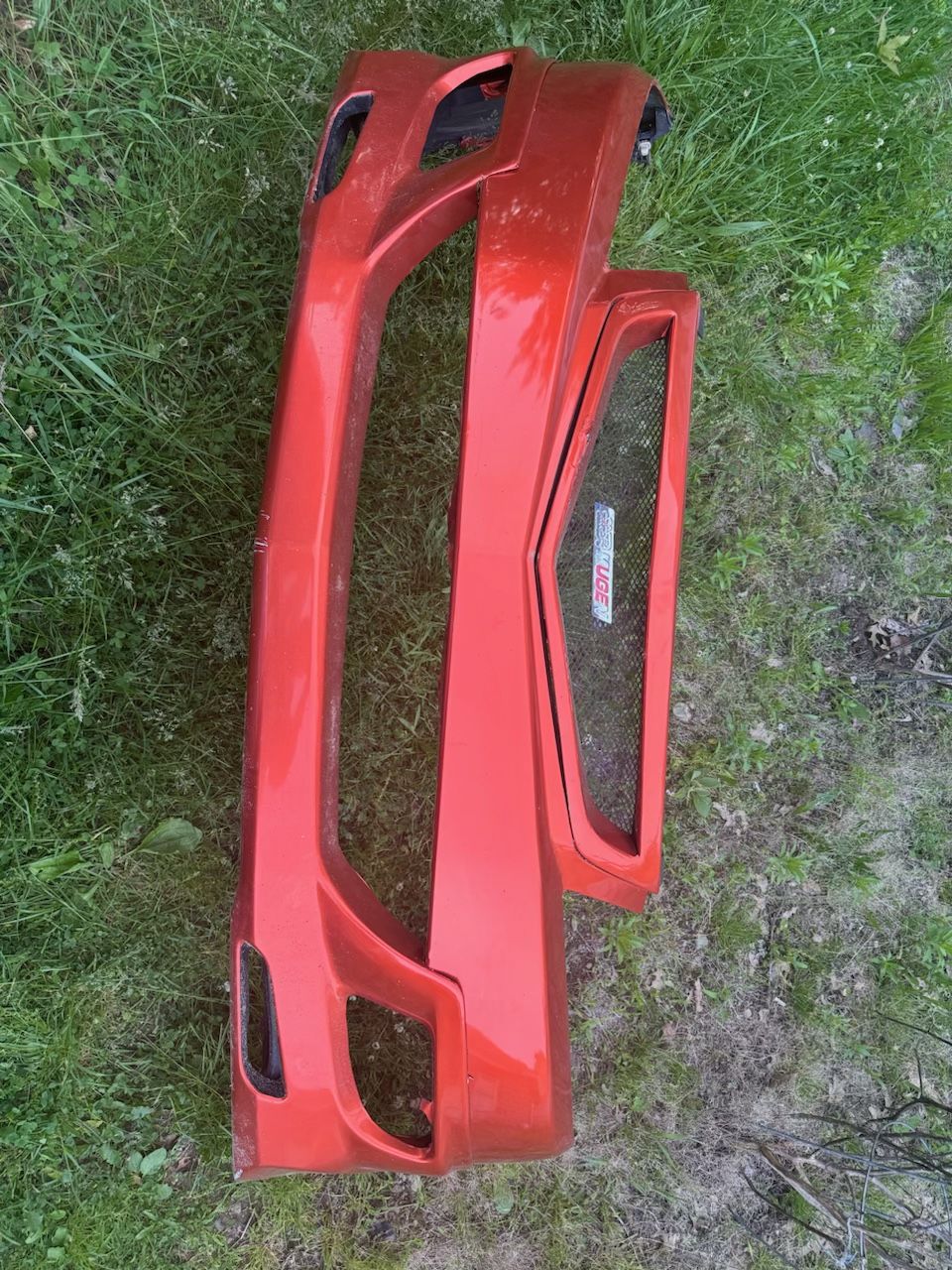 2006 –2008 Acura TSX Front Bumper with Euro R Honeycomb Grille & Mugen Style Front Lip