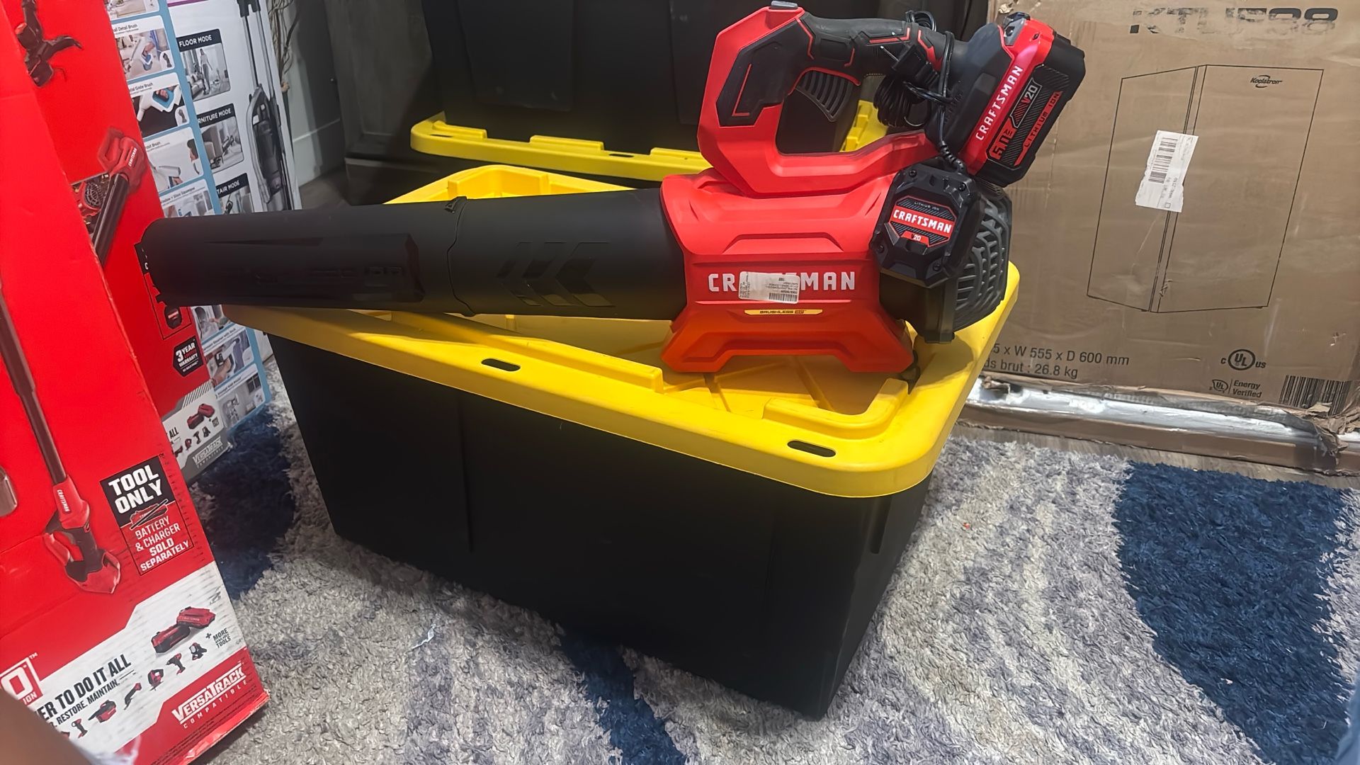 Craftsman Leaf Blower Brushless Battery And Charger Include