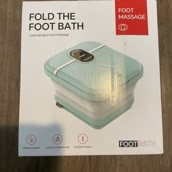 Fold The Foot Bath