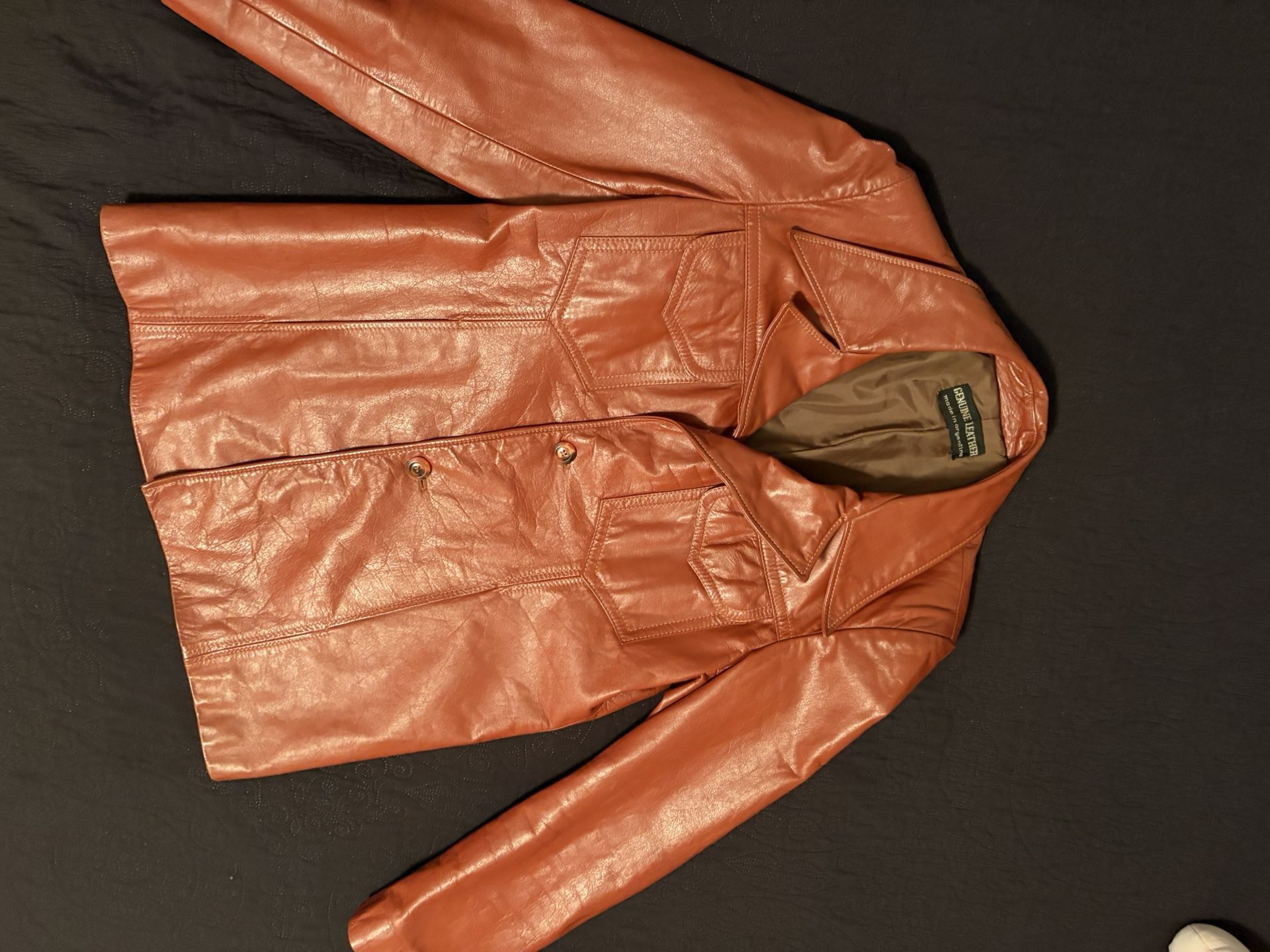 Leather jacket