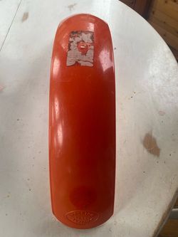 Preston Petty Motocross Fender – Orange