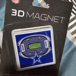 Dallas Cowboy 3d Magnet 
