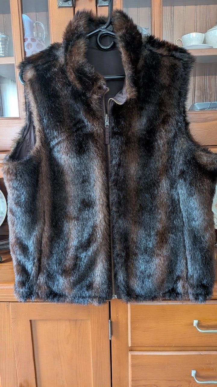 Men´s Faux Fur Vest