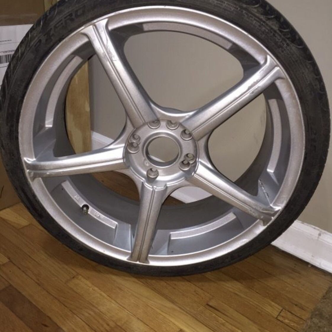 Racing hart z5000 19x7.5 Pirelli p zero Nero 215/35/zr19. for Sale 