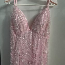Long Pink Dress
