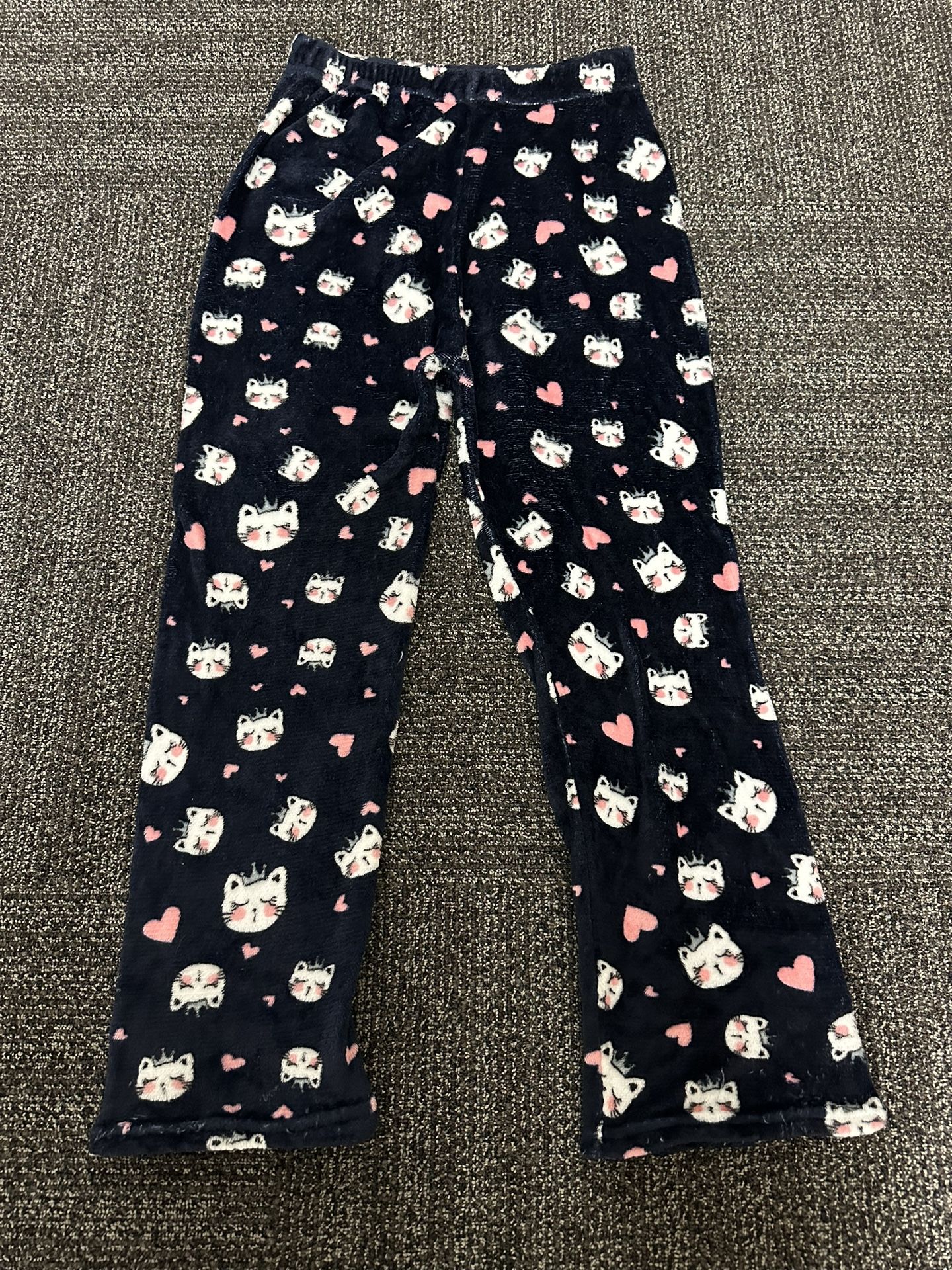 Made by Olivia Women's Printed Brushed Ultra Soft Plush Fleece Pajama Sleepwear Bottom Pants