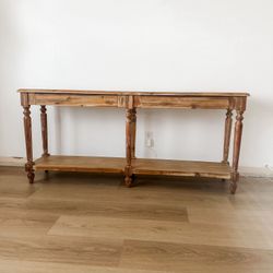 World Market - Everett Long Wood Foyer Table