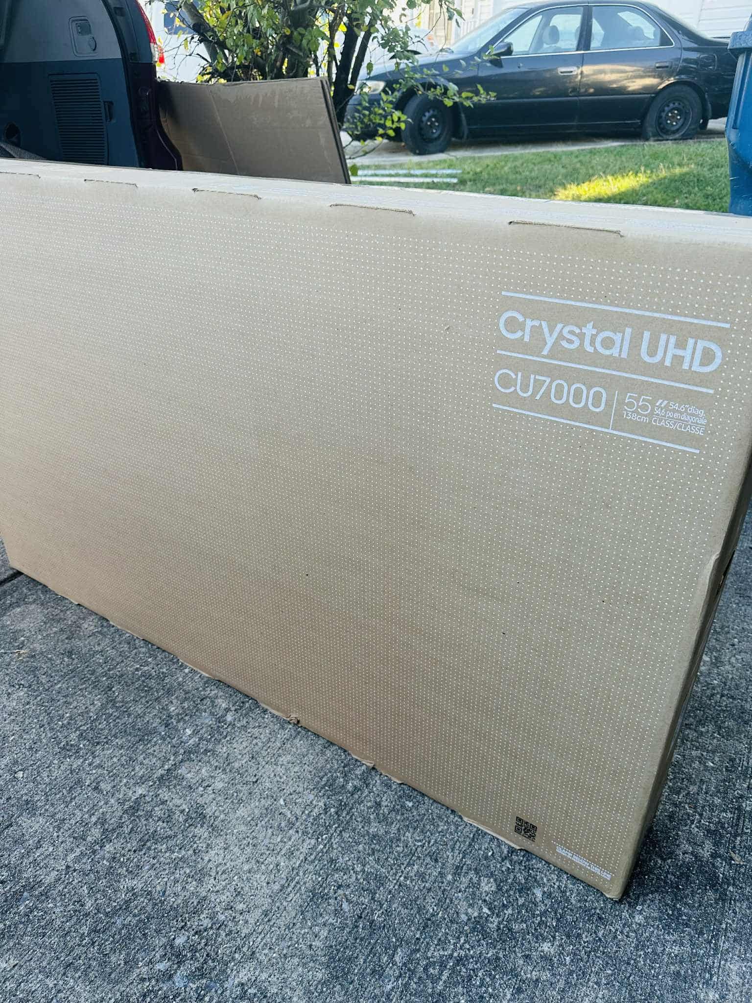 Samsung Crystal 55” Smart TV 4K