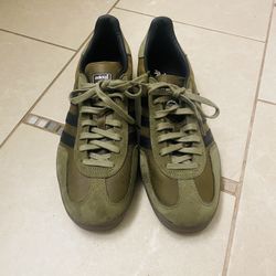 adidas Samba/Gazelle Indoor Olive Men's Size 11