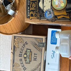 Home Beer Brewing Set (Bottle Is Missing)