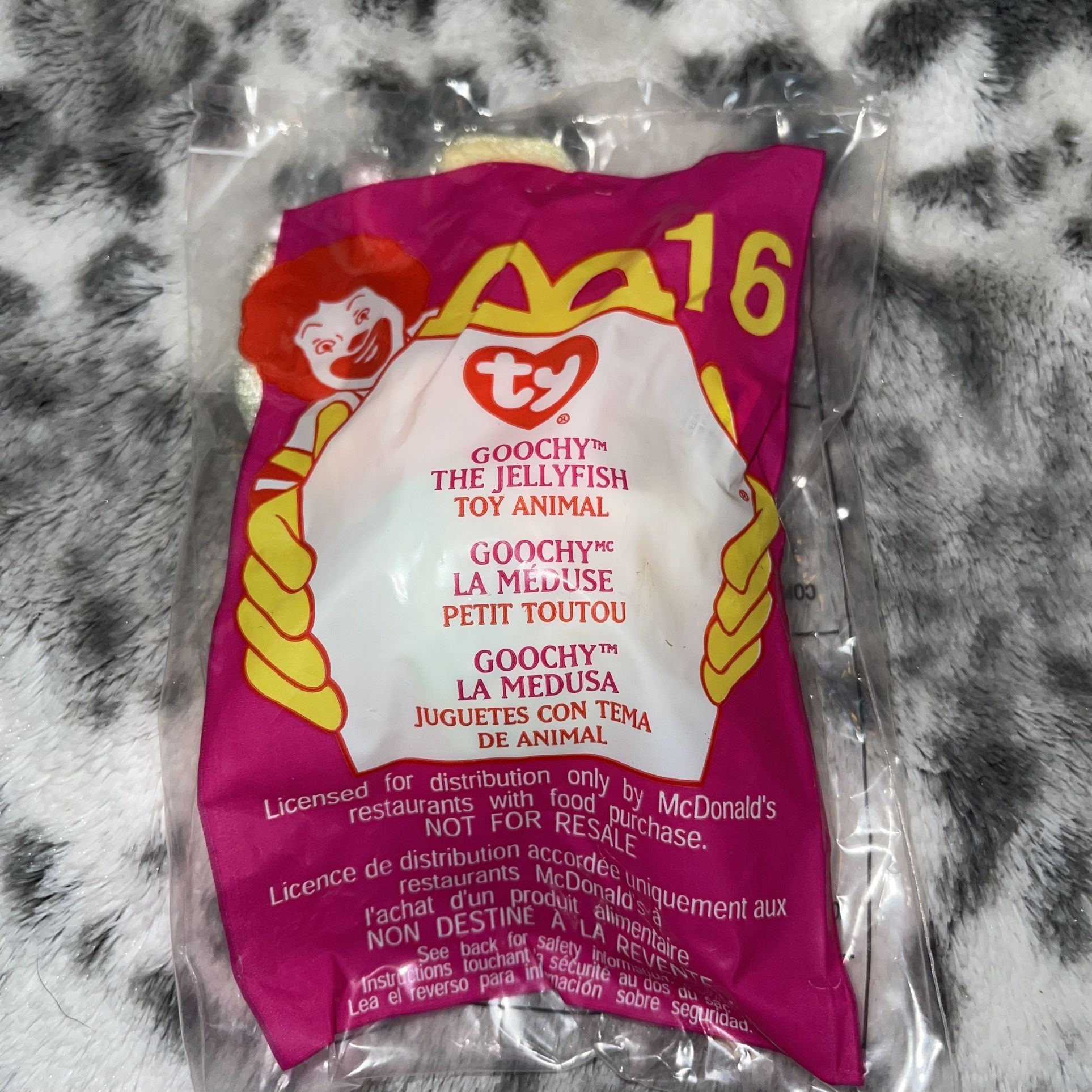 McDonald’s Beanie Baby Toy