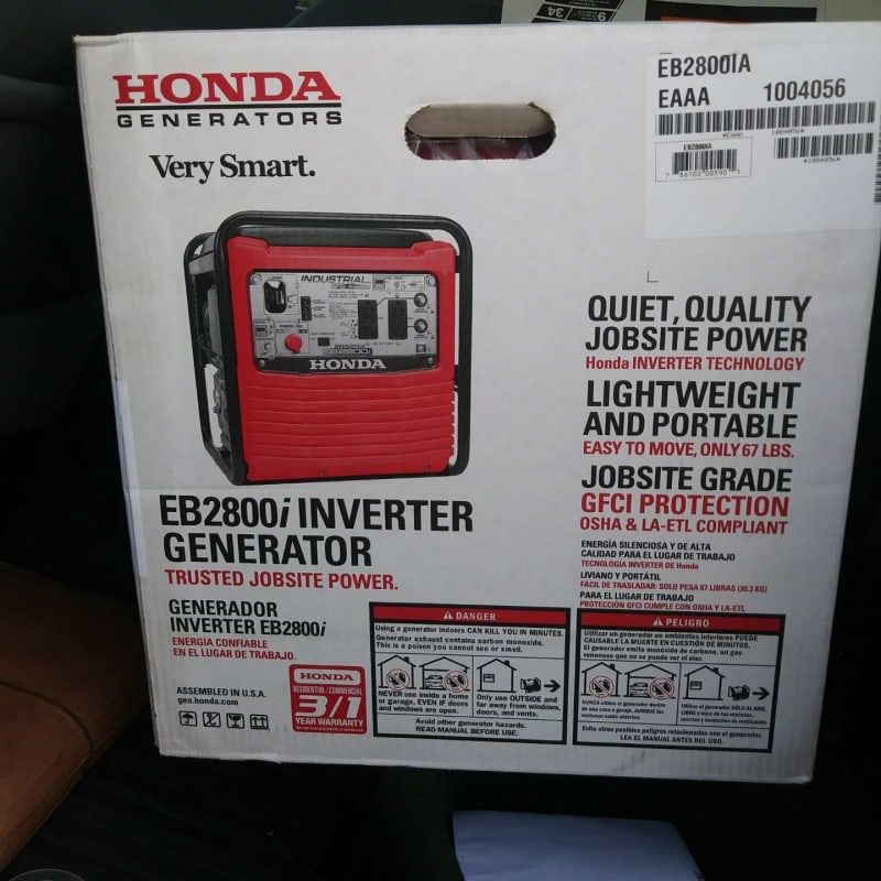Honda generator brand new