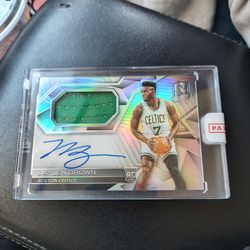 2016-17 spectra Encased Silver jaylen brown R.P.A 062/300