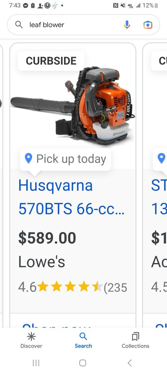 Husqvarna Leaf Blower
