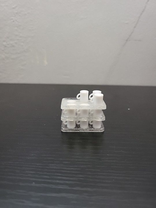 American Girl Mini Illuma Lil's Diner Replacement Part Diner Coffee Cup Rack