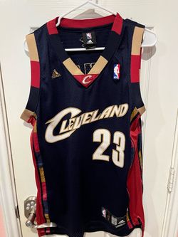Vintage NBA Adidas Cleveland Cavaliers LeBron James #23 Adult Small Jersey