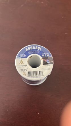 Aquasol, plumbing solder wire, 2 available