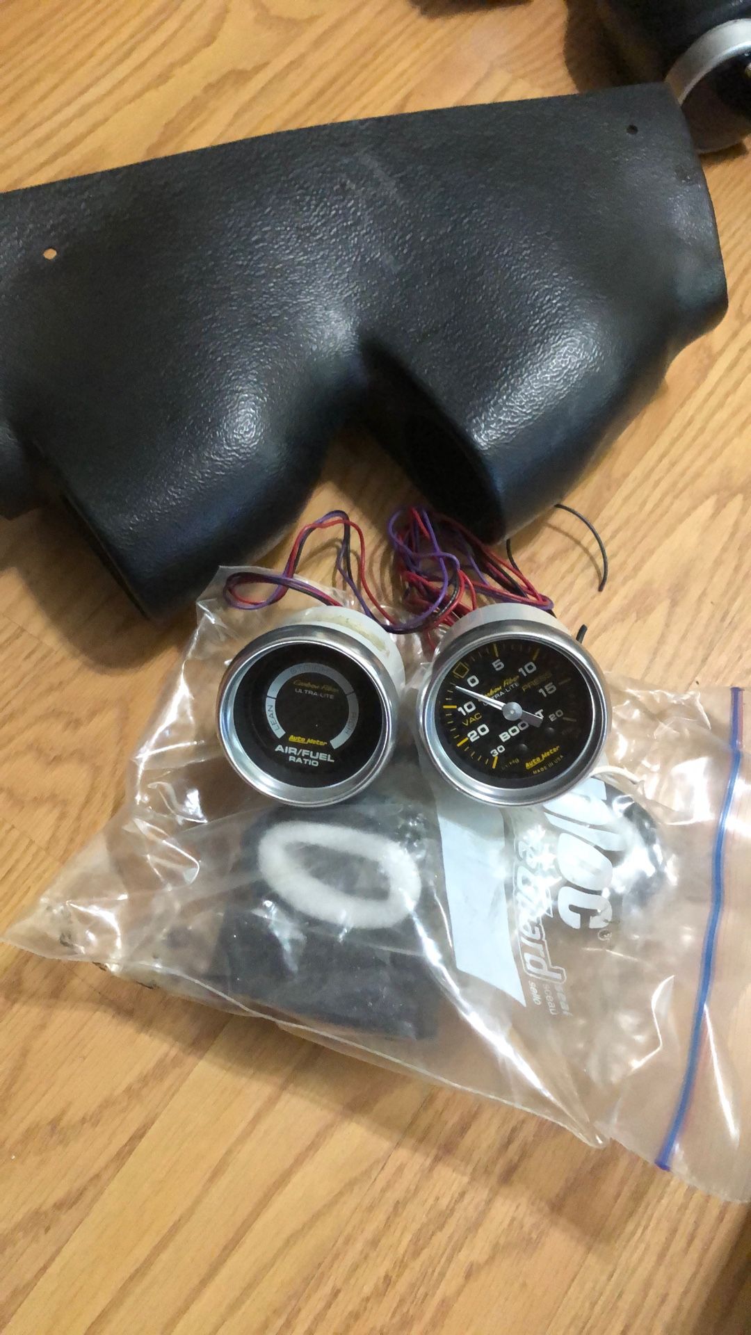 Auto-meter Boots And Fuel Air/ratio Gauges And Bezel