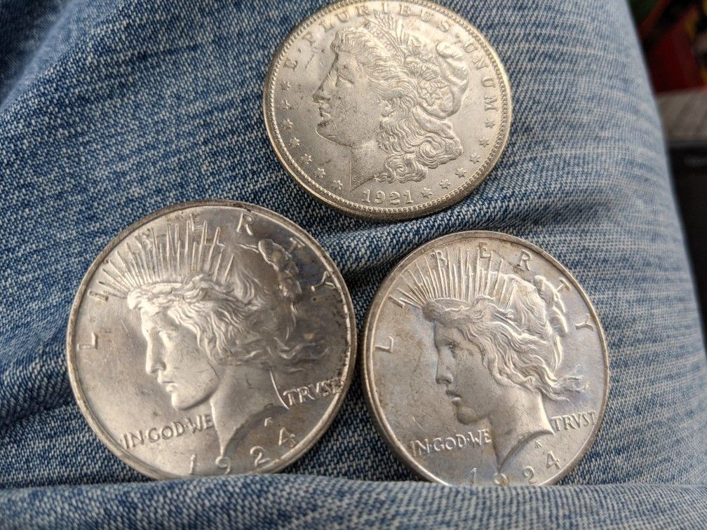Nice Silver Dollars
