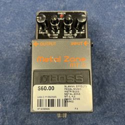 Boss Metal Zone (MT-2)