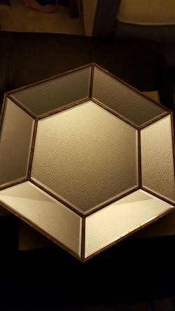 Rectangular mirror.. 23" by 20"