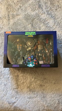 NECA TMNT II Tokka & Rahzar Deluxe Action Figure Set