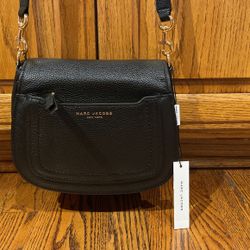 Marc Jacobs Empire City Mini Messenger Leather Crossbody Bag