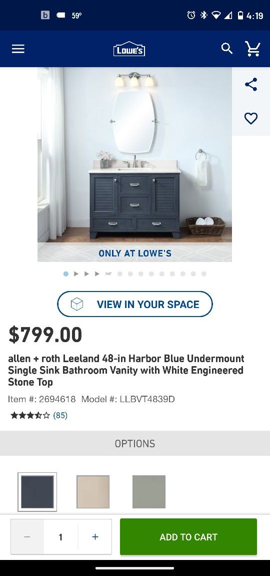 Lowes Returns remodel pallet whole pallet for 1 price. Retail value $1252 YOU PAY $299