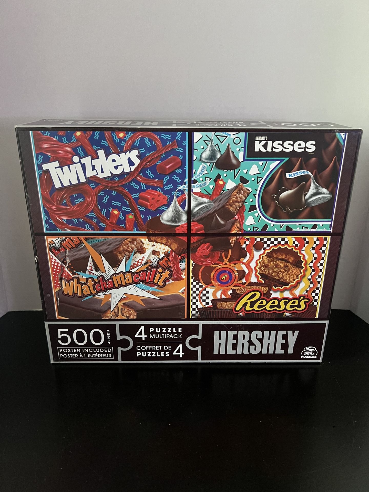 HERSHEY'S CANDY SHOP-Master Pieces-500 Piece Puzzle With Poster