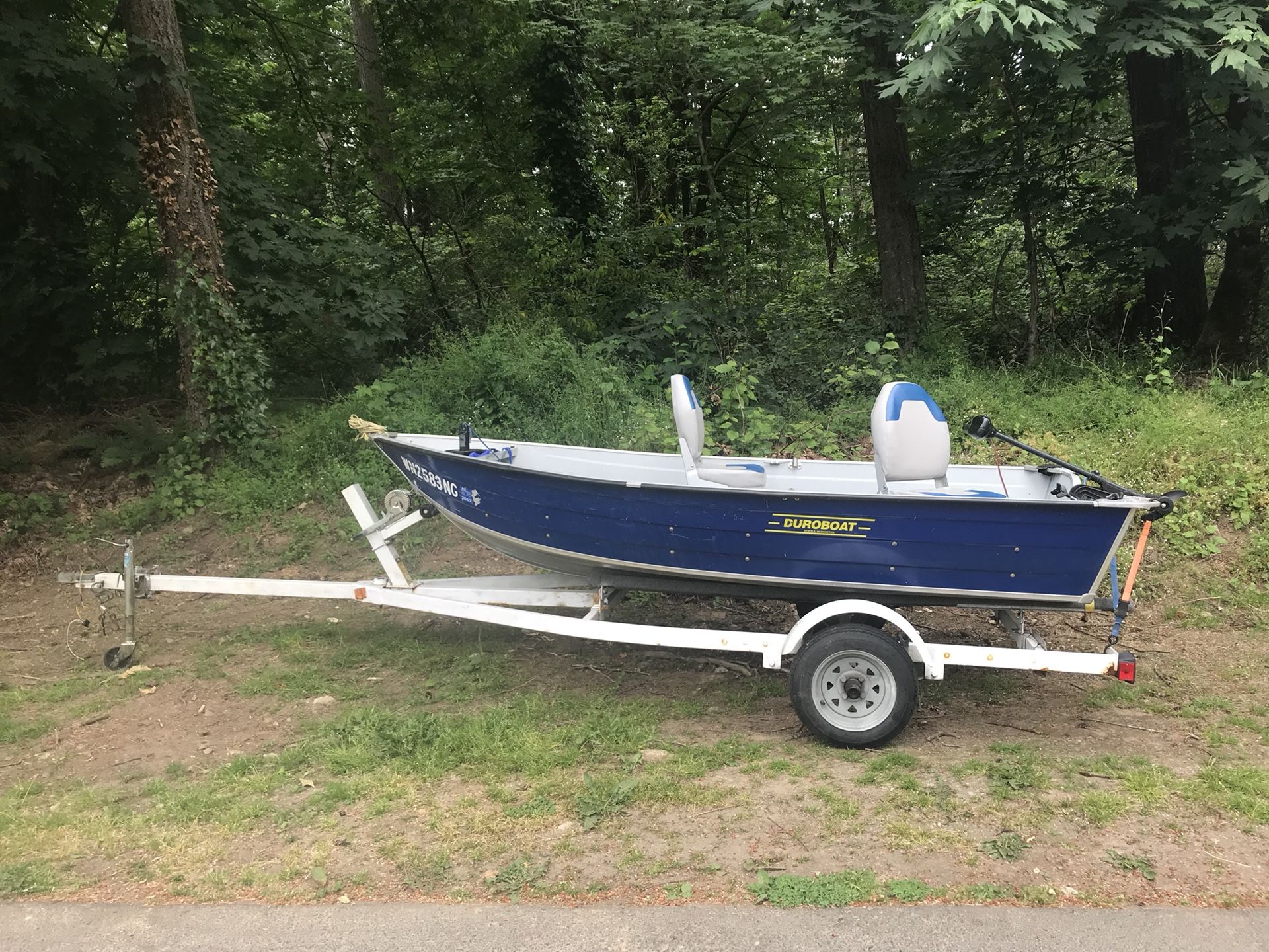DUROBOAT 14FT ALUMINUM FISHING BOAT