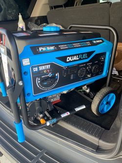 6580 w dual fuel pulsar generador