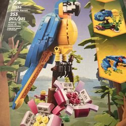 Lego Parrot With Box And Book Like New 