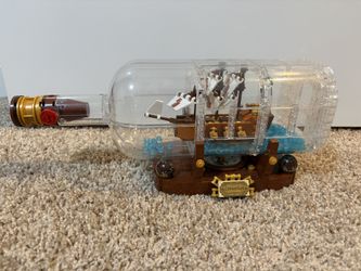 Lego Ship in a Bottle 